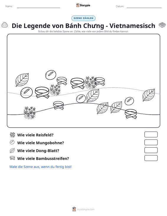 Zähl-Szene