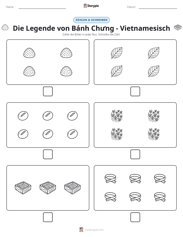 Zählen & Schreiben