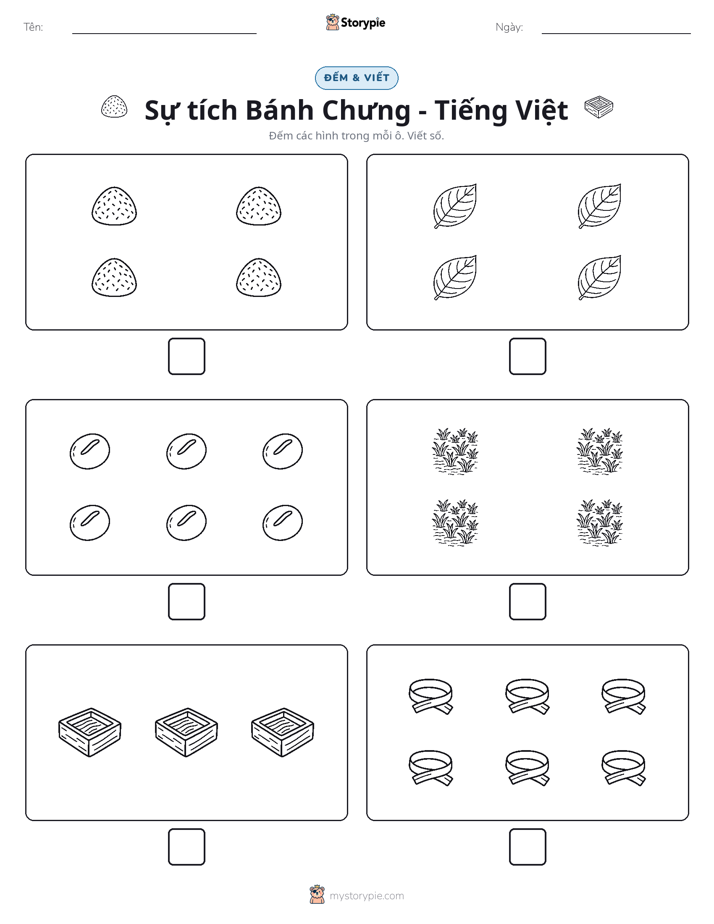 Đếm & Viết