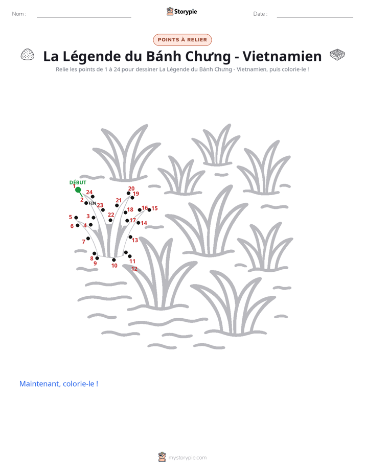 Relie les points