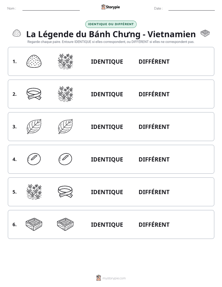 Identique ou Différent