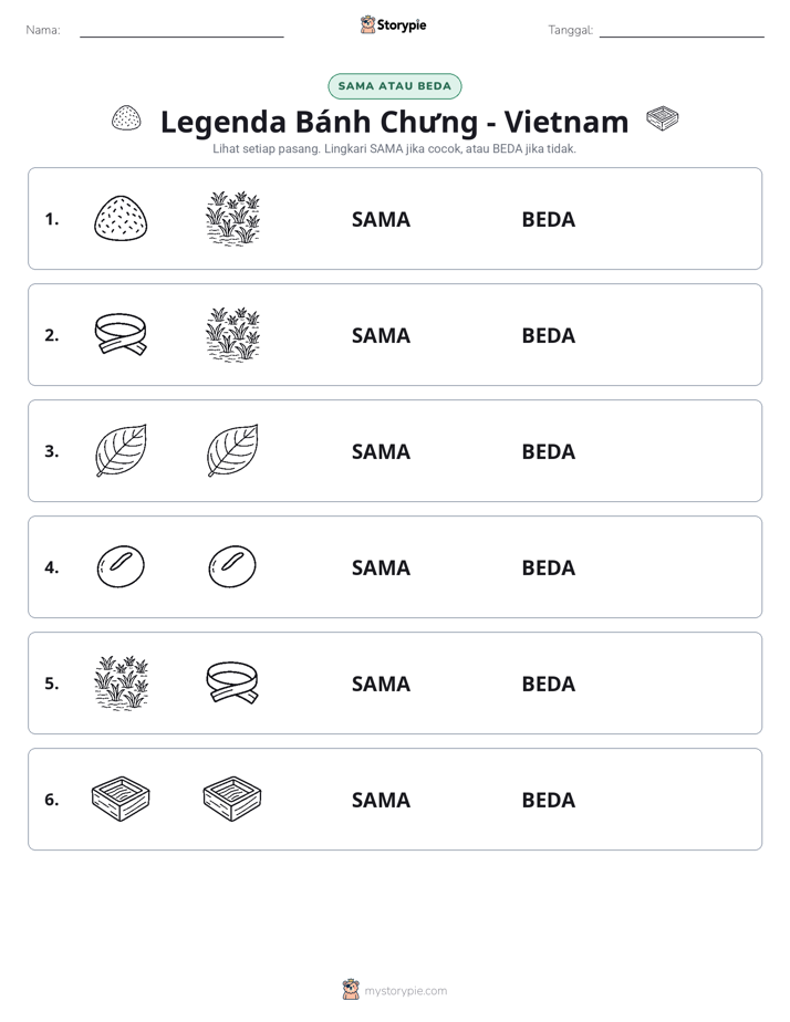 Sama atau Berbeda