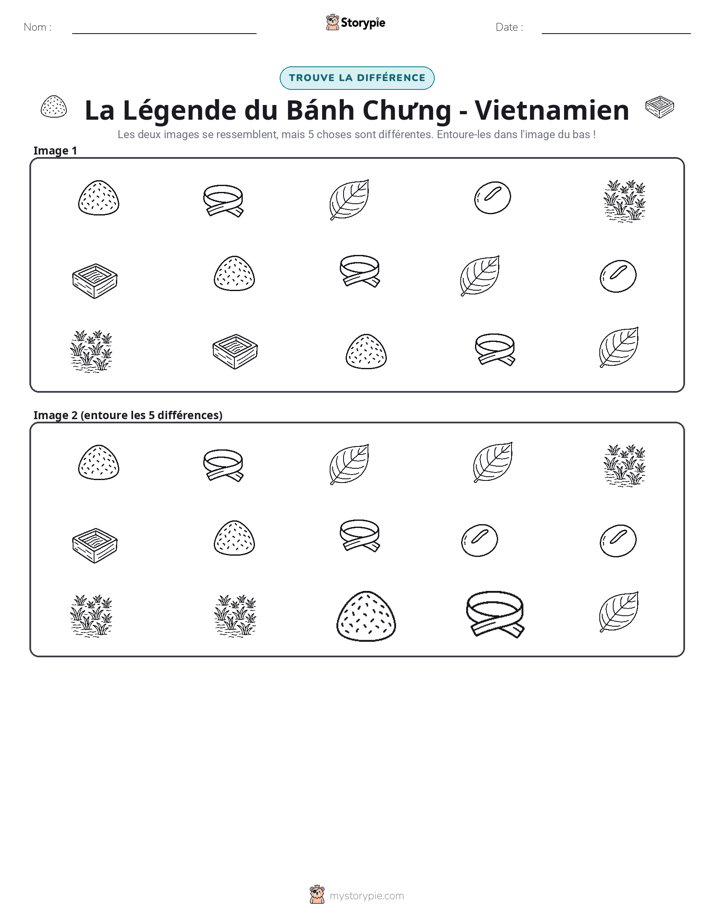 Trouvez les Différences