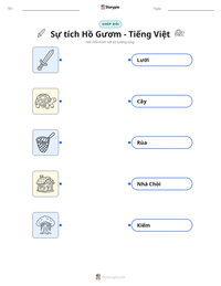 Xem trước tài liệu in sẵn Sự tích Hồ Gươm - Tiếng Việt