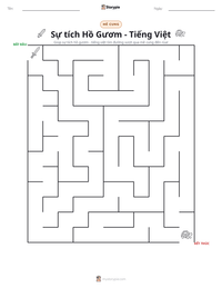 Xem trước tài liệu in sẵn Sự tích Hồ Gươm - Tiếng Việt