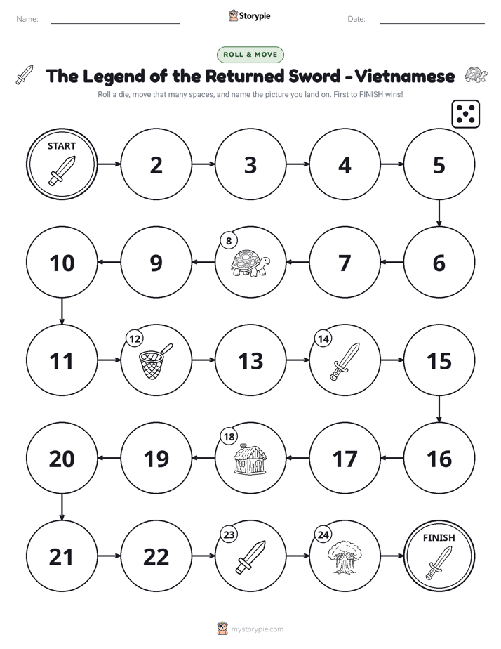 Roll & Move Game