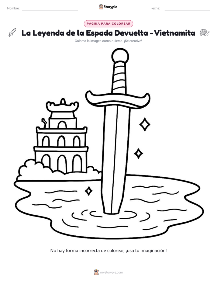 Página para Colorear