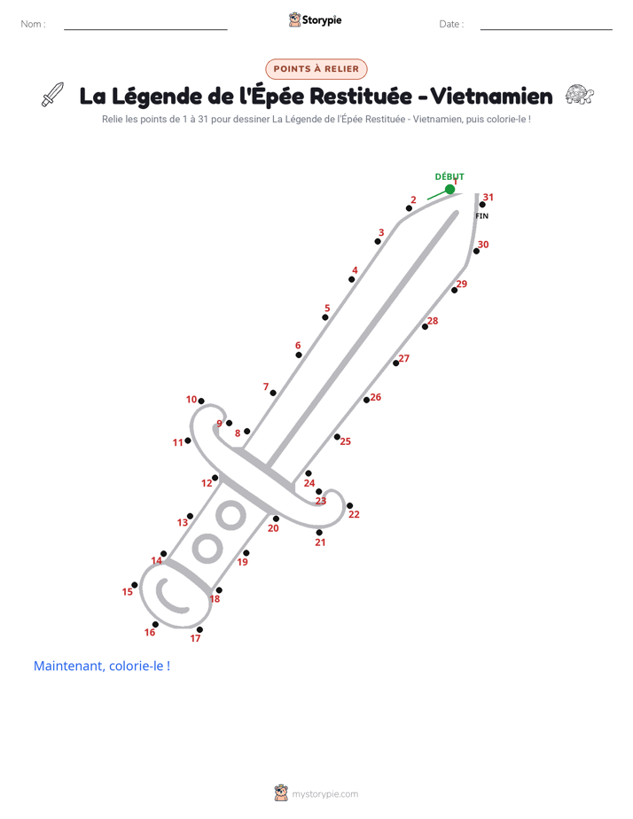 Relie les points
