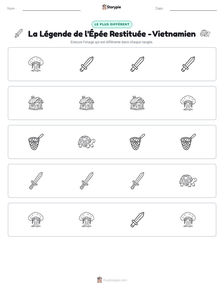 Celui qui ne correspond pas