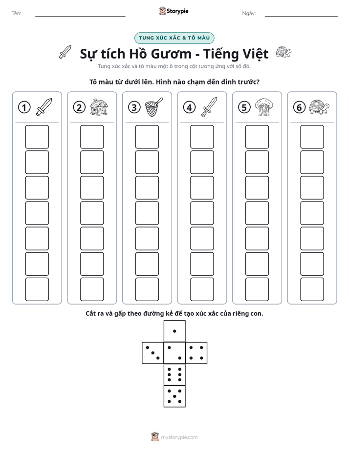 Cuộn & Tô Màu
