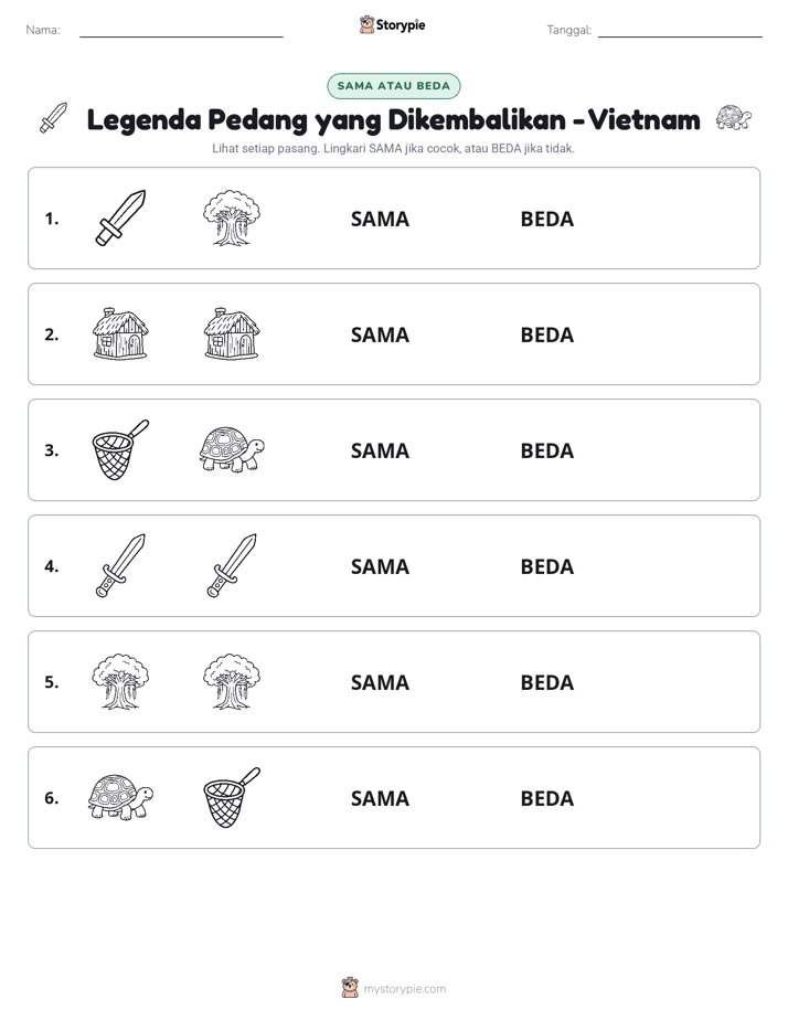 Sama atau Berbeda