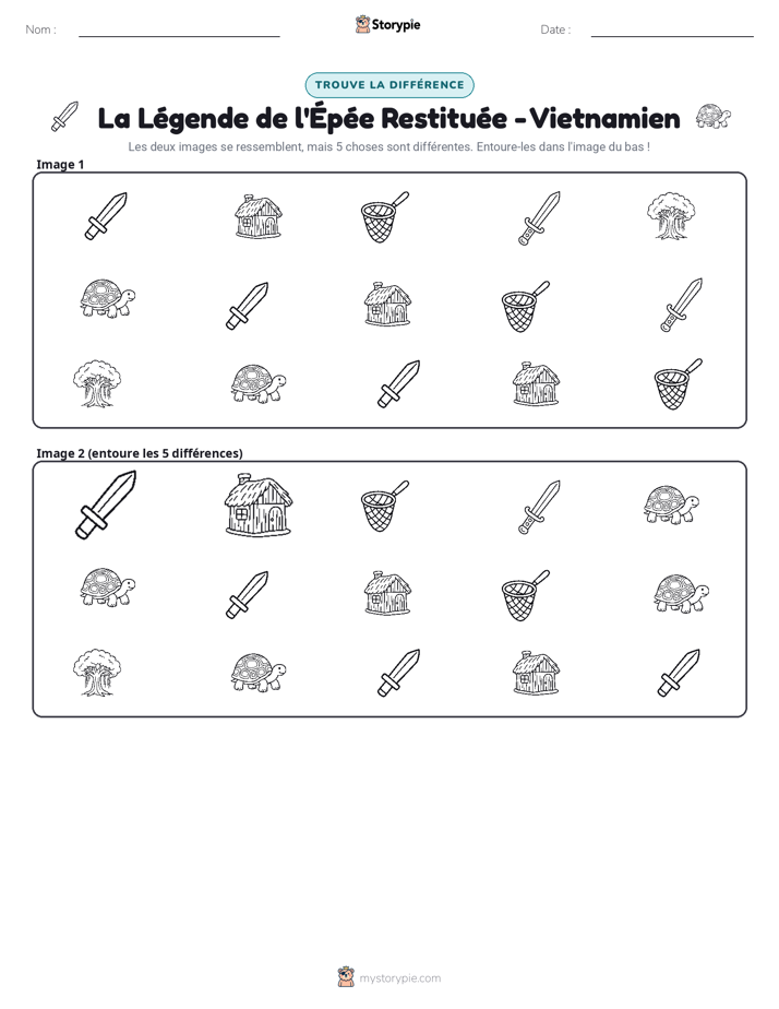 Trouvez les Différences