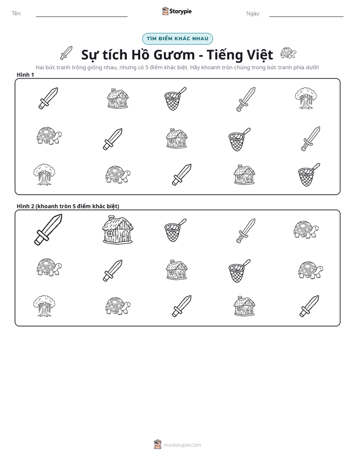 Tìm Sự Khác Biệt