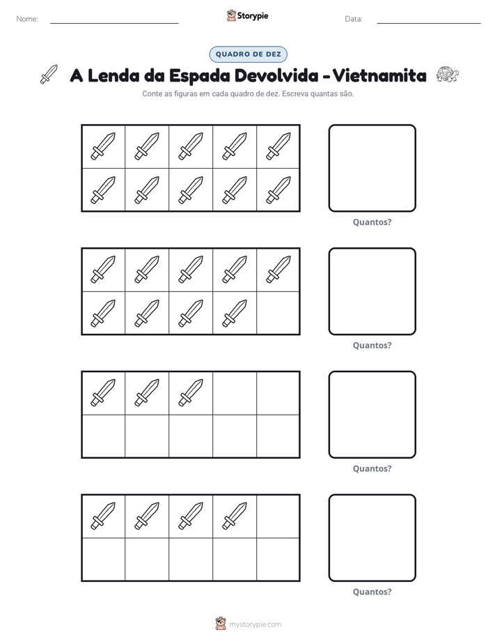 Moldura de Dez
