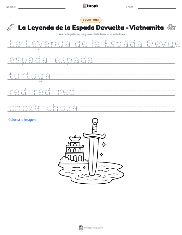Práctica de Escritura