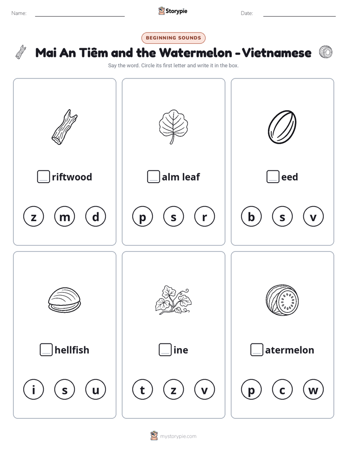 Beginning Sounds