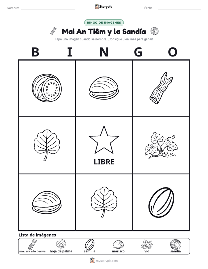 Bingo de Imágenes