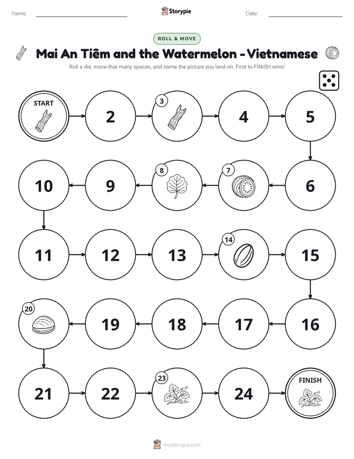 Roll & Move Game