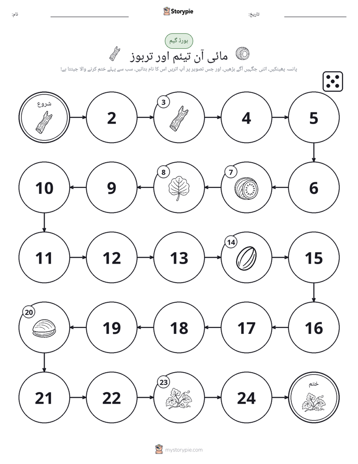 رول اور منتقل کریں کھیل
