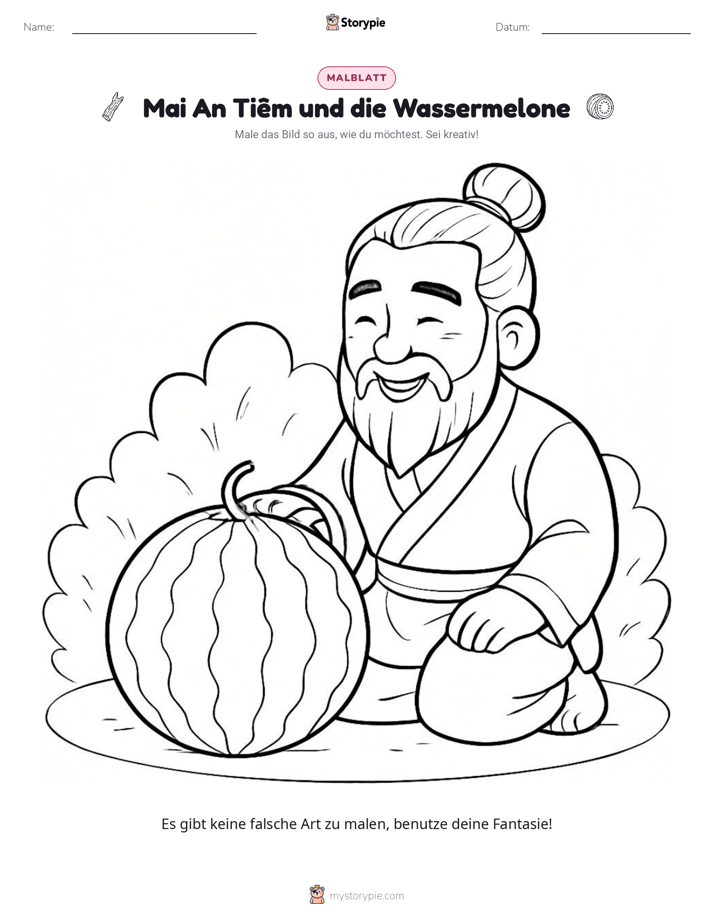 Ausmalseite