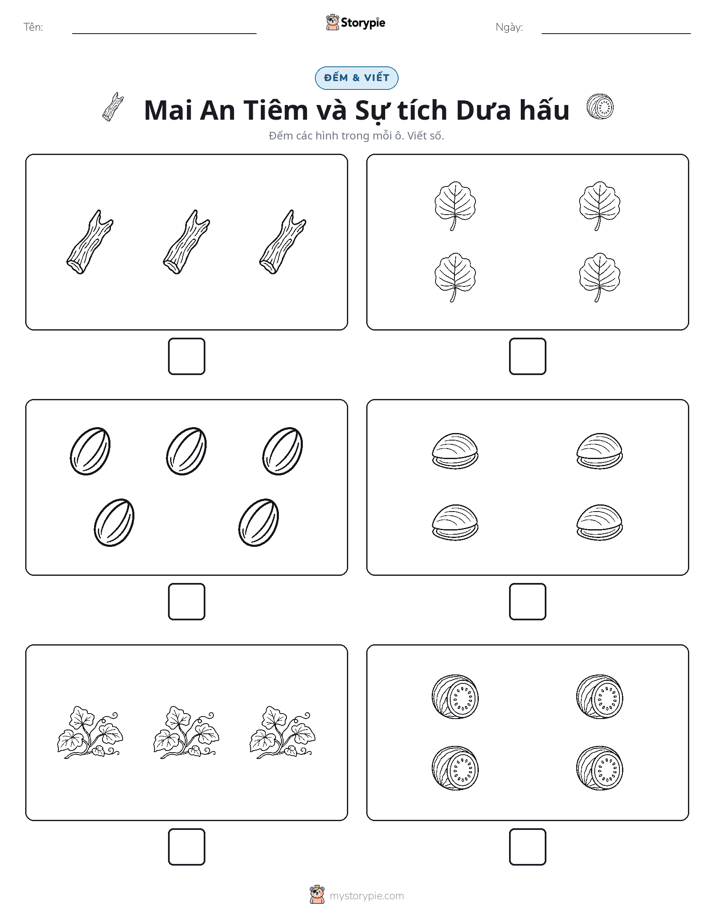 Đếm & Viết