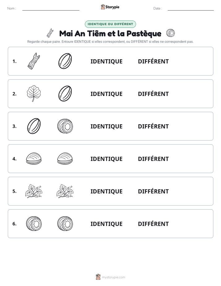 Identique ou Différent