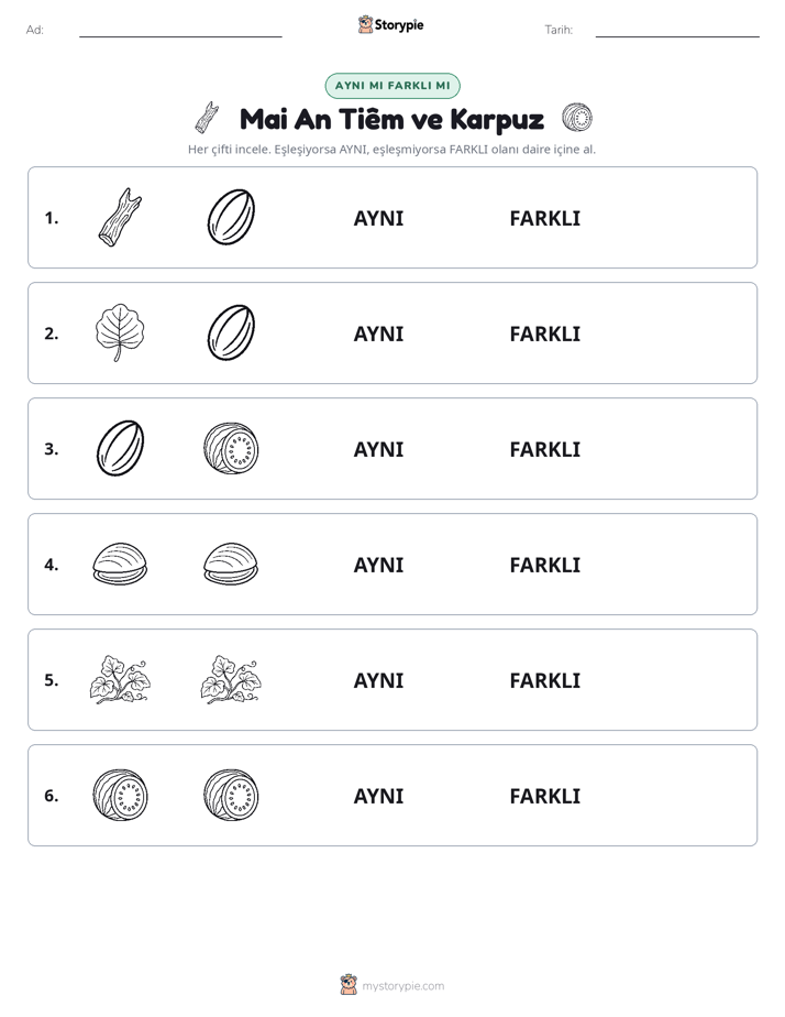 Aynı mı Farklı mı