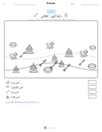 راما کین - تھائی پرنٹ کرنے کے قابل ورکشیٹ کا پیش نظارہ