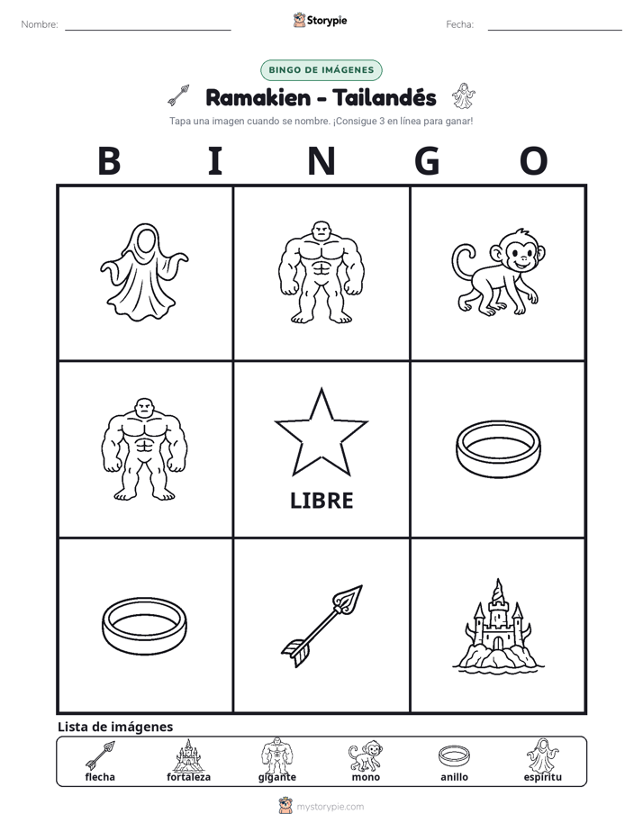 Bingo de Imágenes