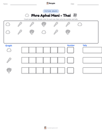 Phra Aphai Mani - Thai printable worksheet preview