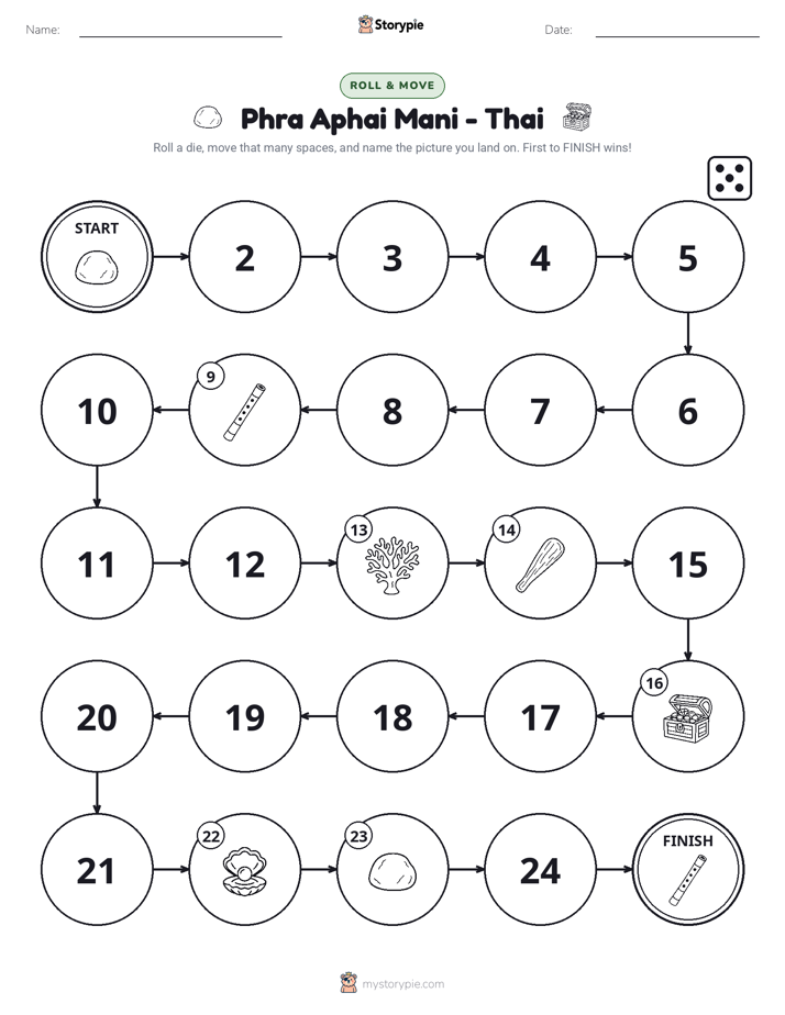 Roll & Move Game