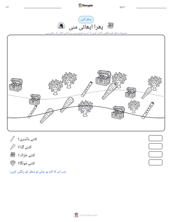 گنتی کا منظر