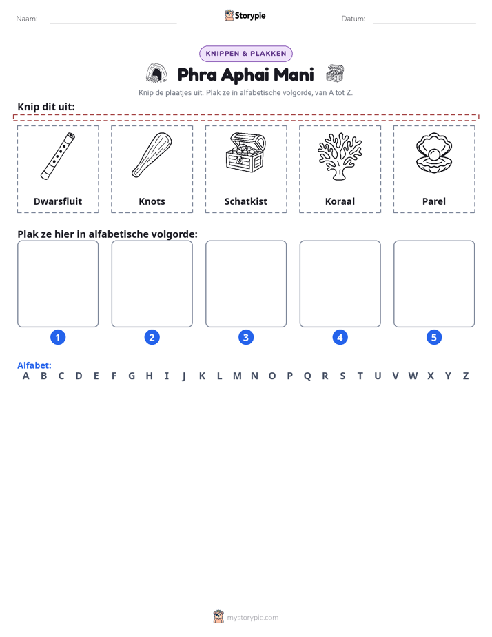 Knip & Plak Alfabet