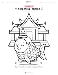 Sang Thong - Tayland yazdırılabilir çalışma sayfası önizlemesi