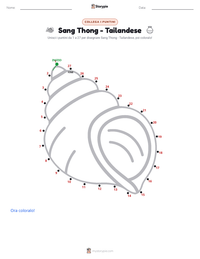 Anteprima della scheda stampabile di Sang Thong - Tailandese
