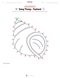 Sang Thong - Tayland yazdırılabilir çalışma sayfası önizlemesi