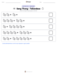 Anteprima della scheda stampabile di Sang Thong - Tailandese