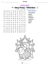 Anteprima della scheda stampabile di Sang Thong - Tailandese