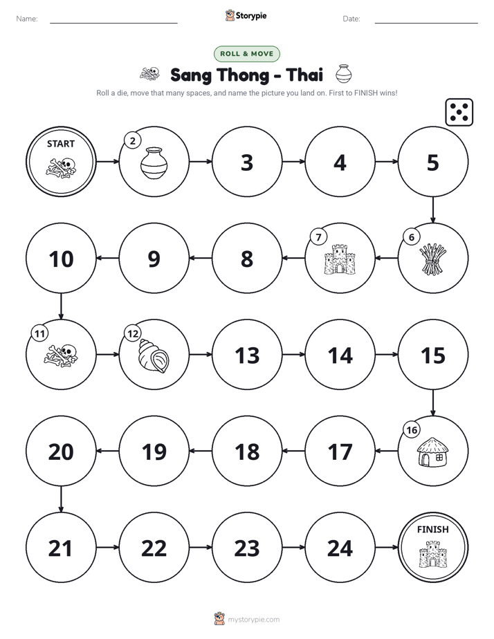 Roll & Move Game