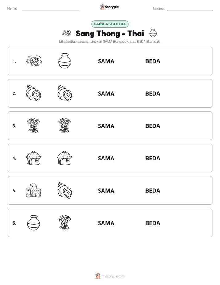 Sama atau Berbeda