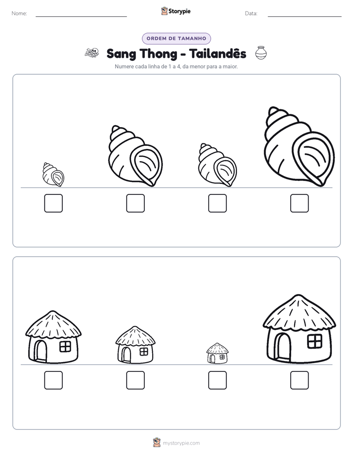 Ordem de Tamanho