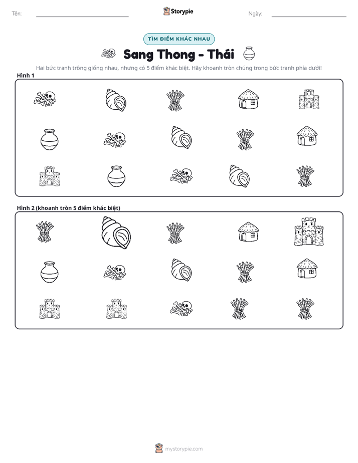 Tìm Sự Khác Biệt