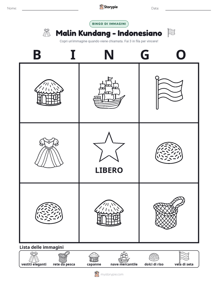 Bingo delle Immagini