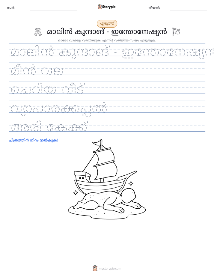 എഴുത്ത് പരിശീലനം