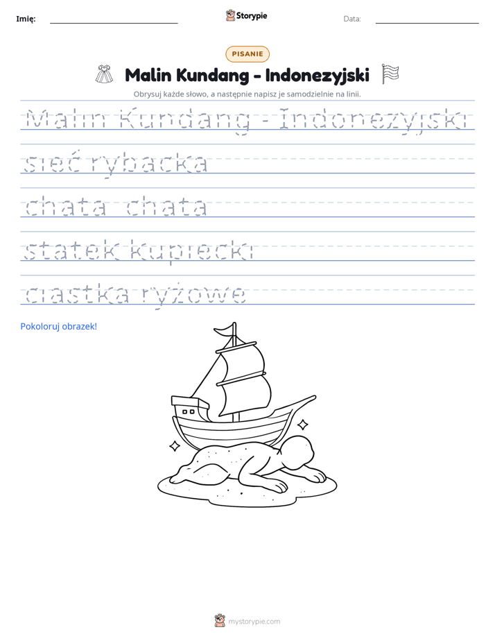 Ćwiczenie Pisania