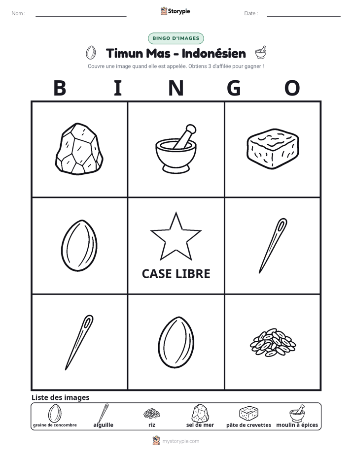 Bingo d'Images