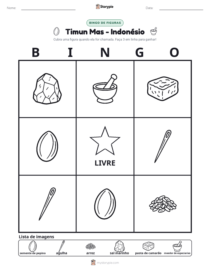 Bingo de Imagens