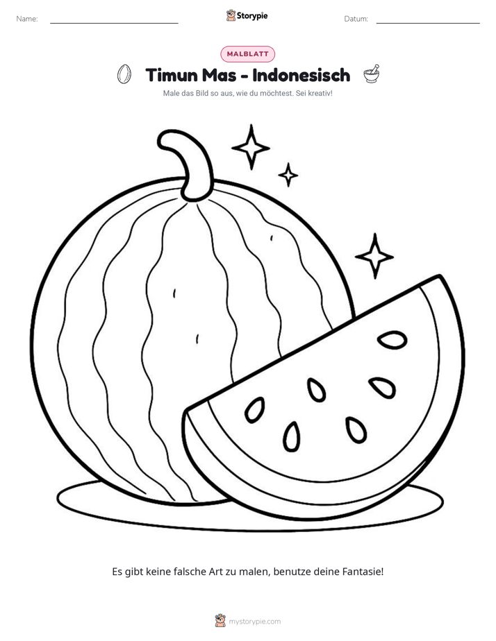 Ausmalseite