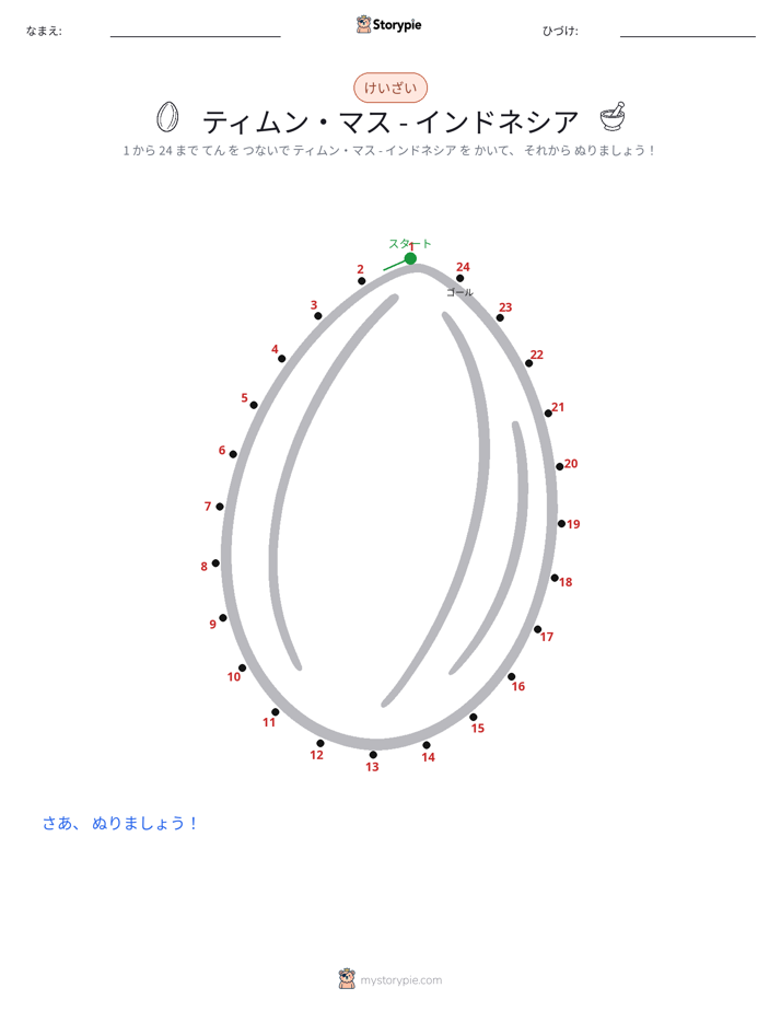点つなぎ