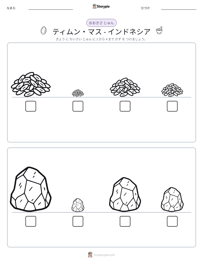 サイズ順